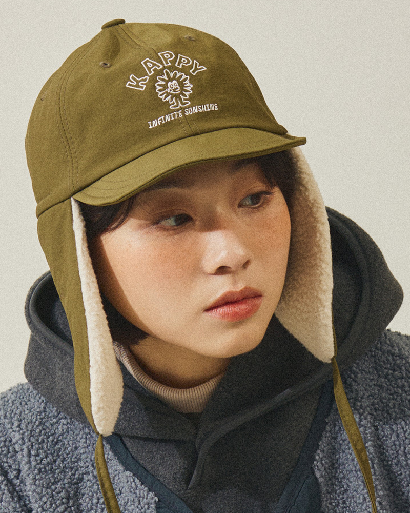 Kappy Kappy Sunshie Trooper Hat Khaki