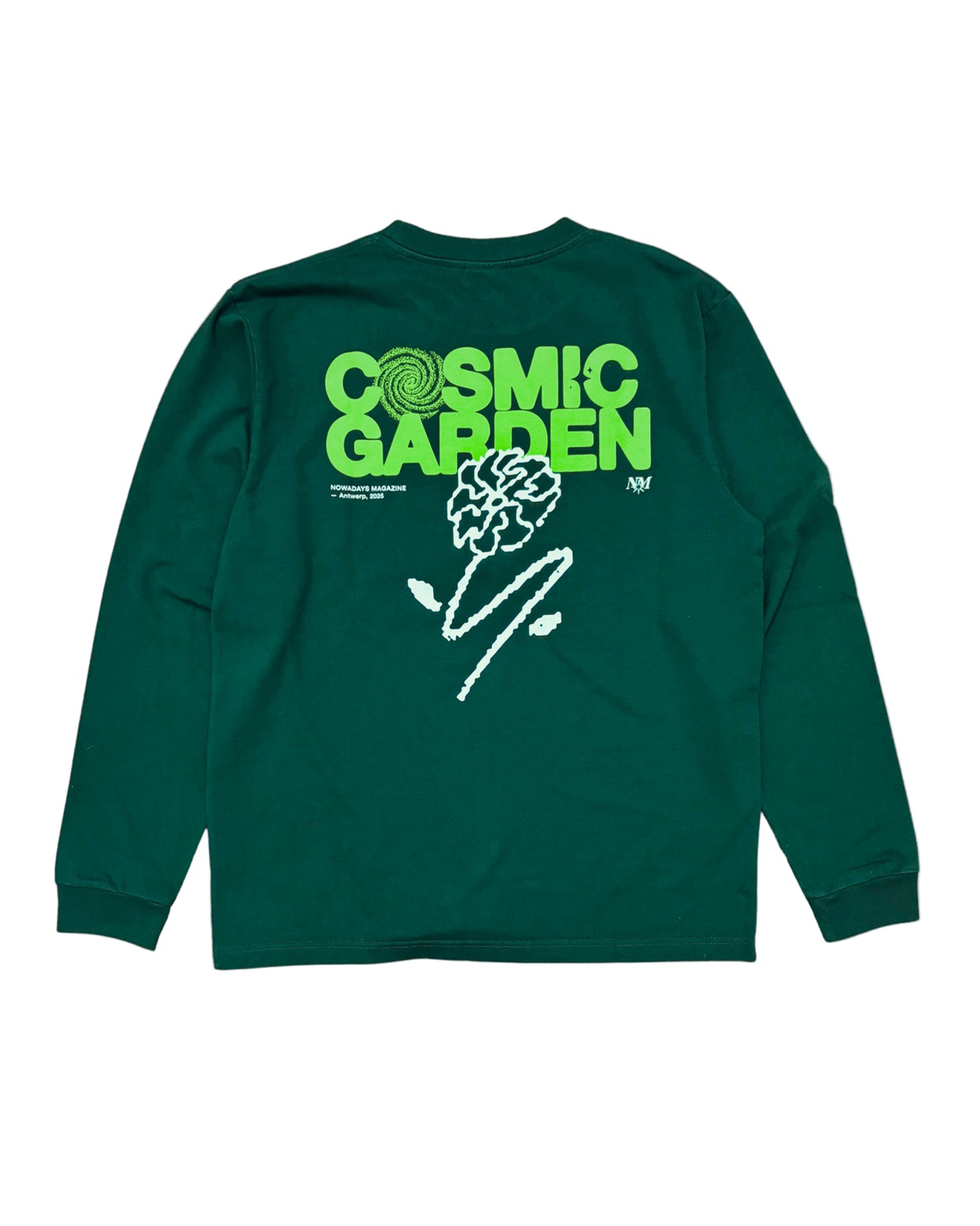 Nowadays Cosmic Garden Longsleeve Dark Grey