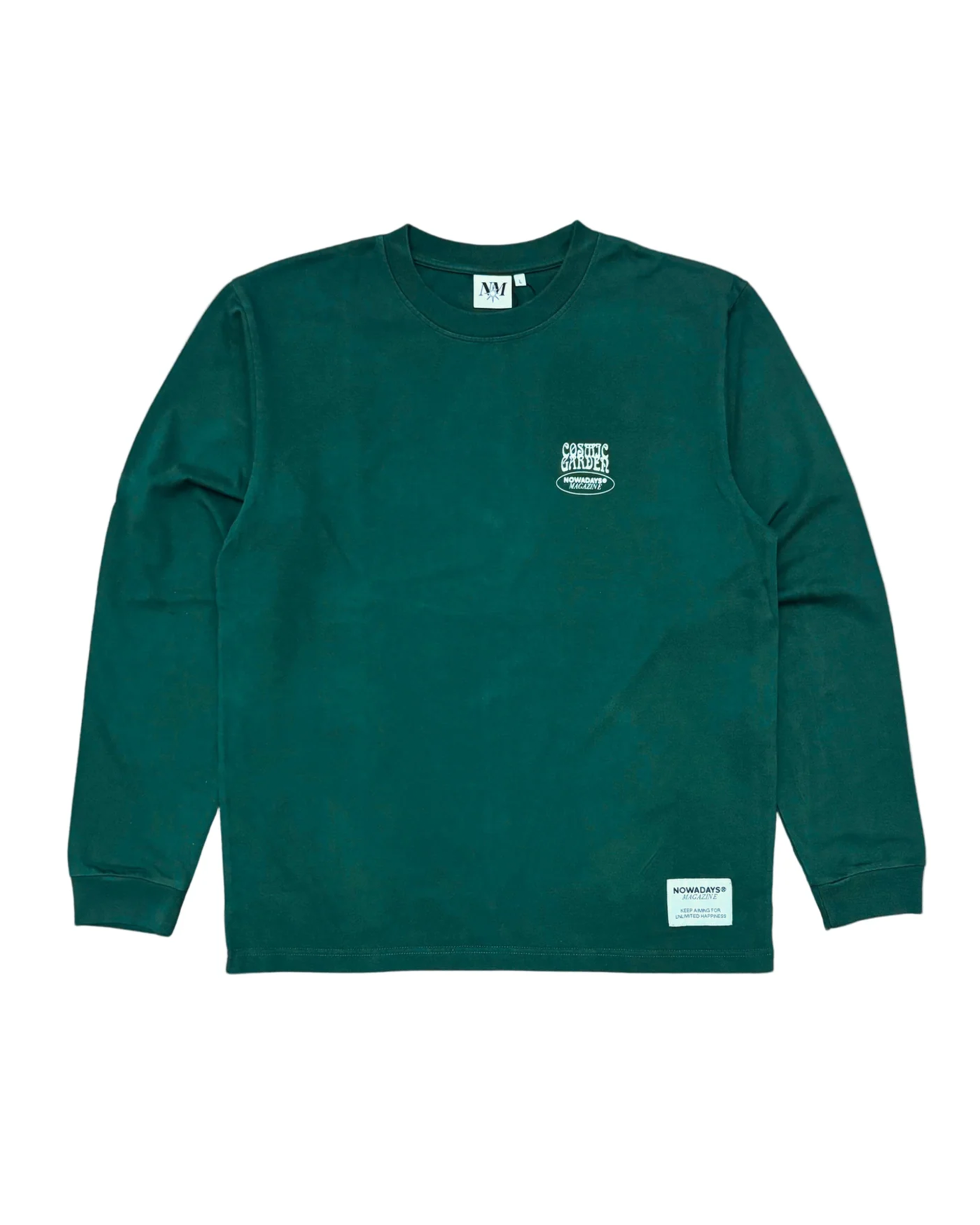 Nowadays Cosmic Garden Longsleeve Dark Grey