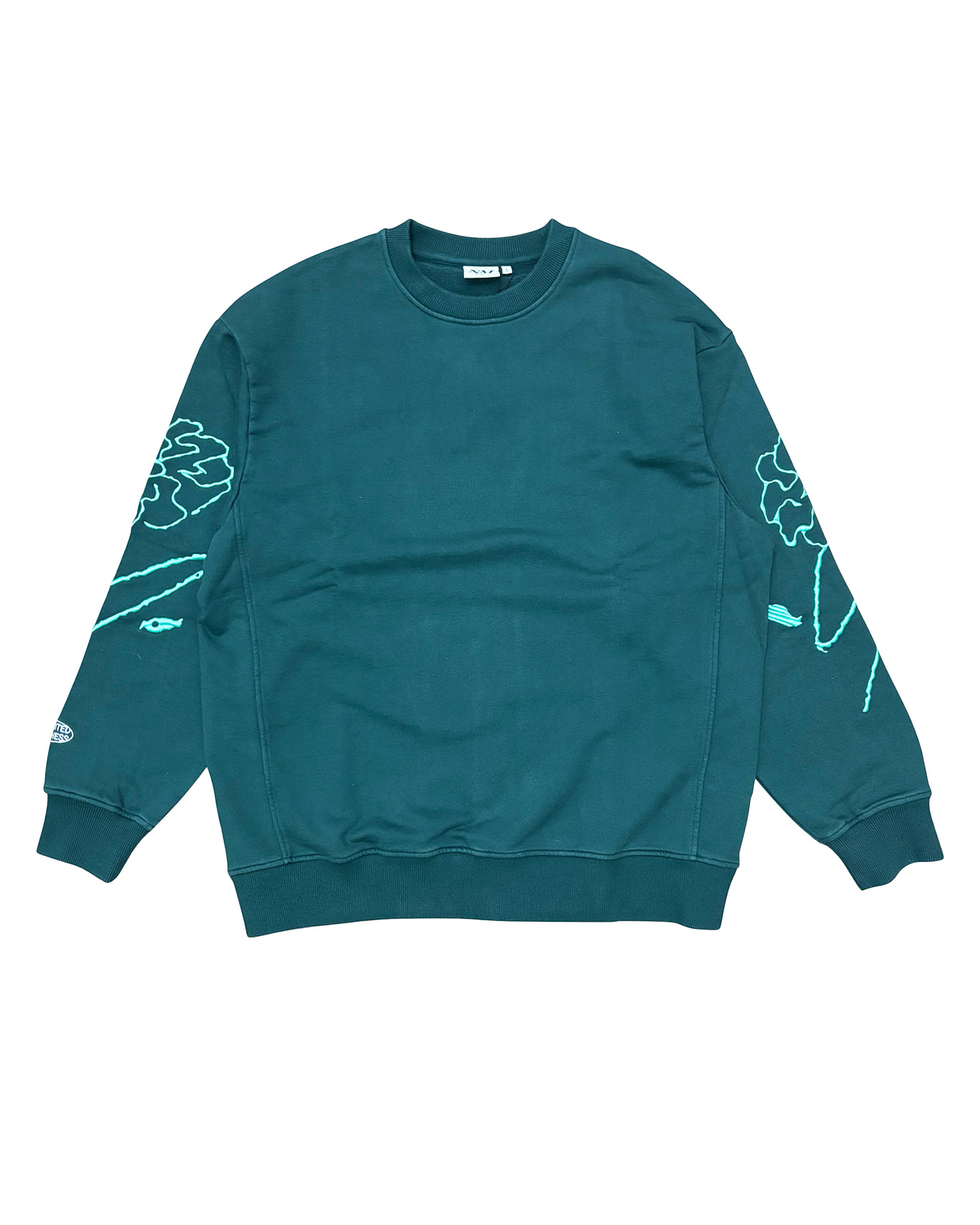 Nowadays Logo Crewneck Green