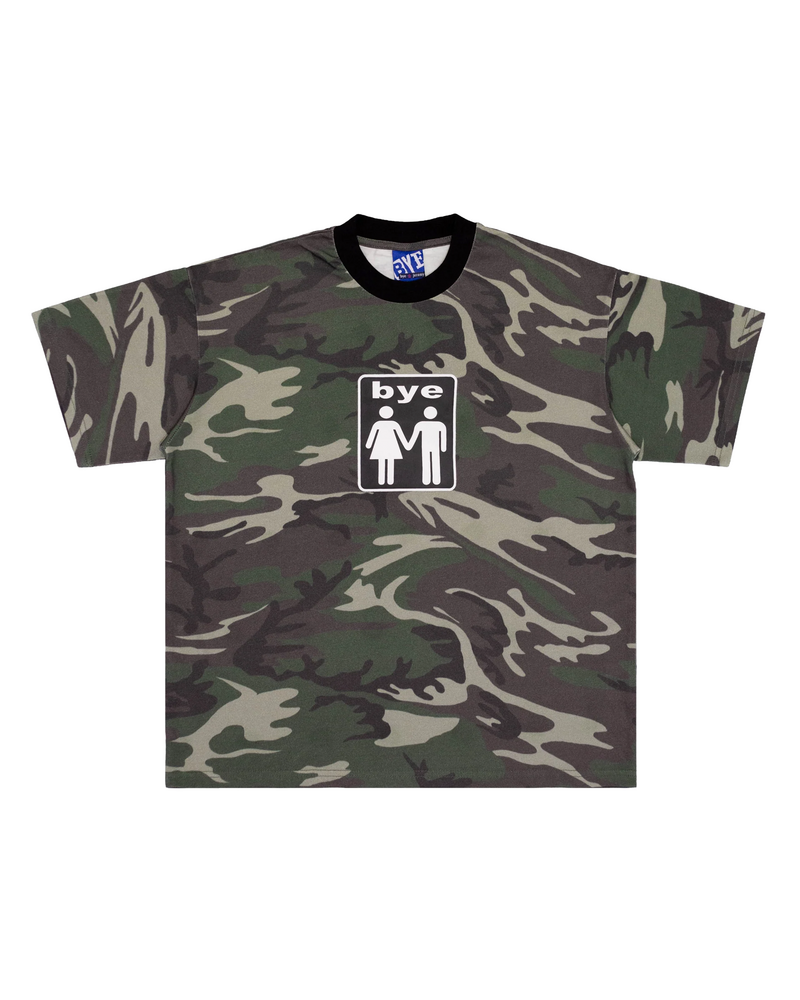 BYE JEREMY Bye Jeremy Couple T-shirt - Camo