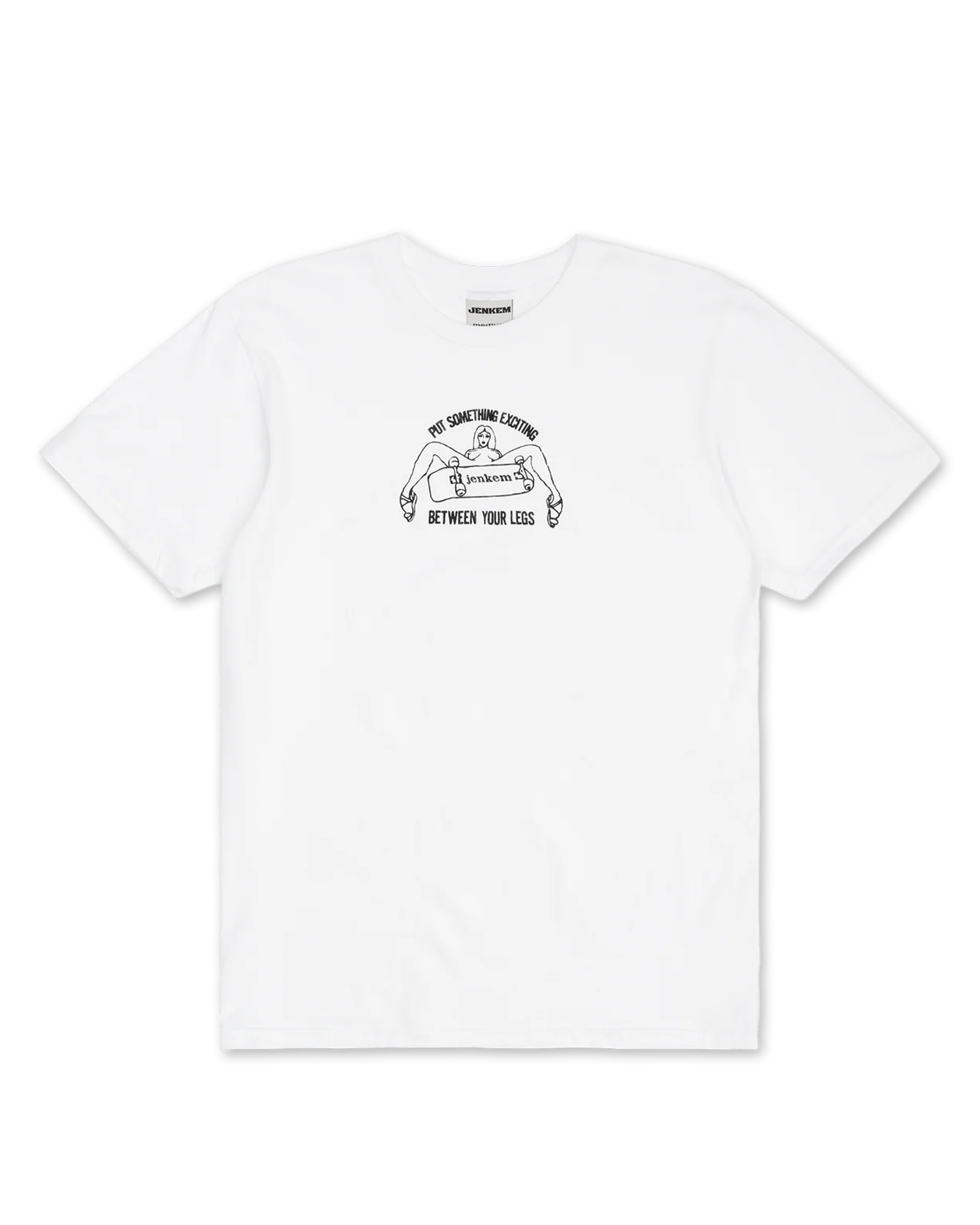 Jenkem Legs Tee White