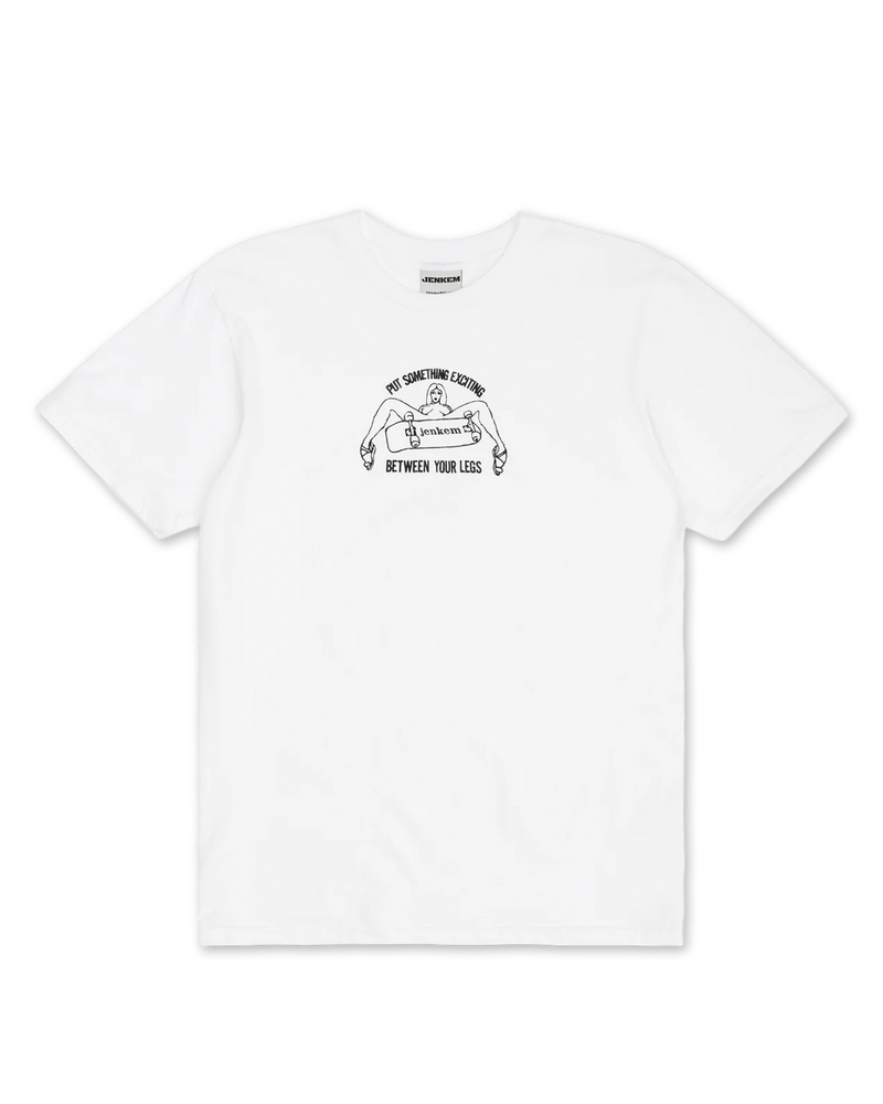 Jenkem Jenkem Legs Tee White