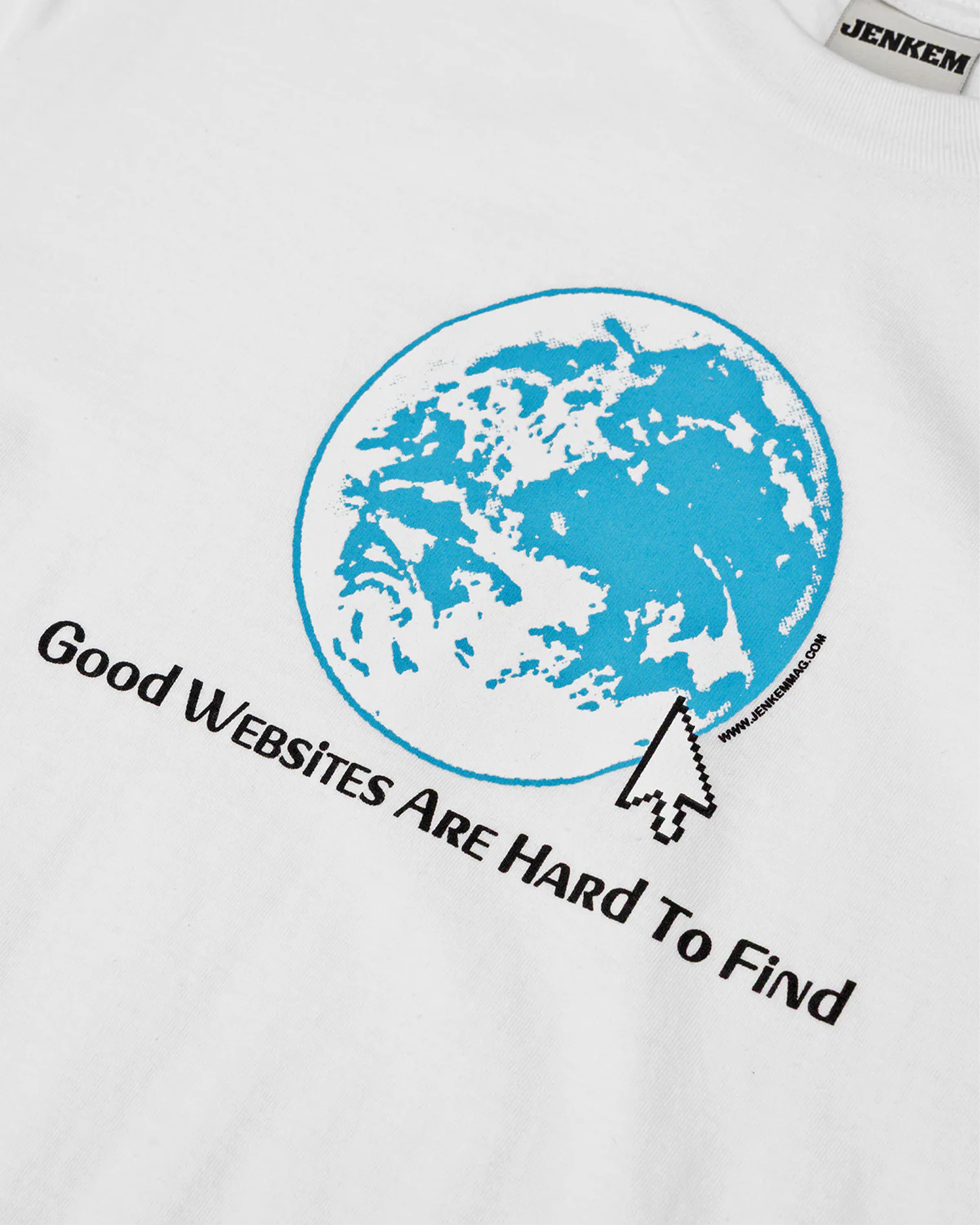 Jenkem Websites Tee White