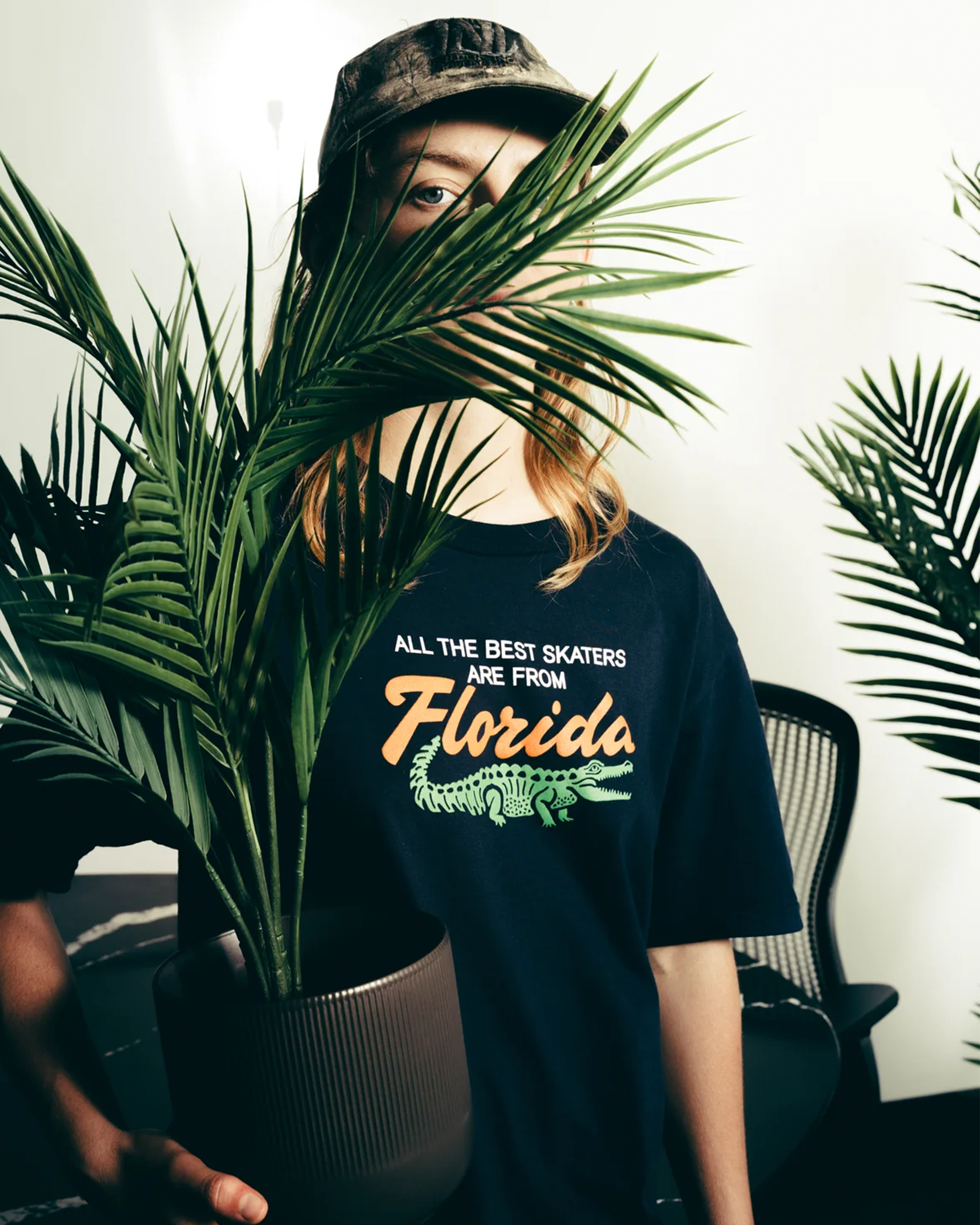 Jenkem Forida Tee Dark Navy