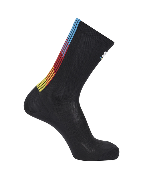 Salomon Salomon Socks Pulse Race Flag Crew - Black