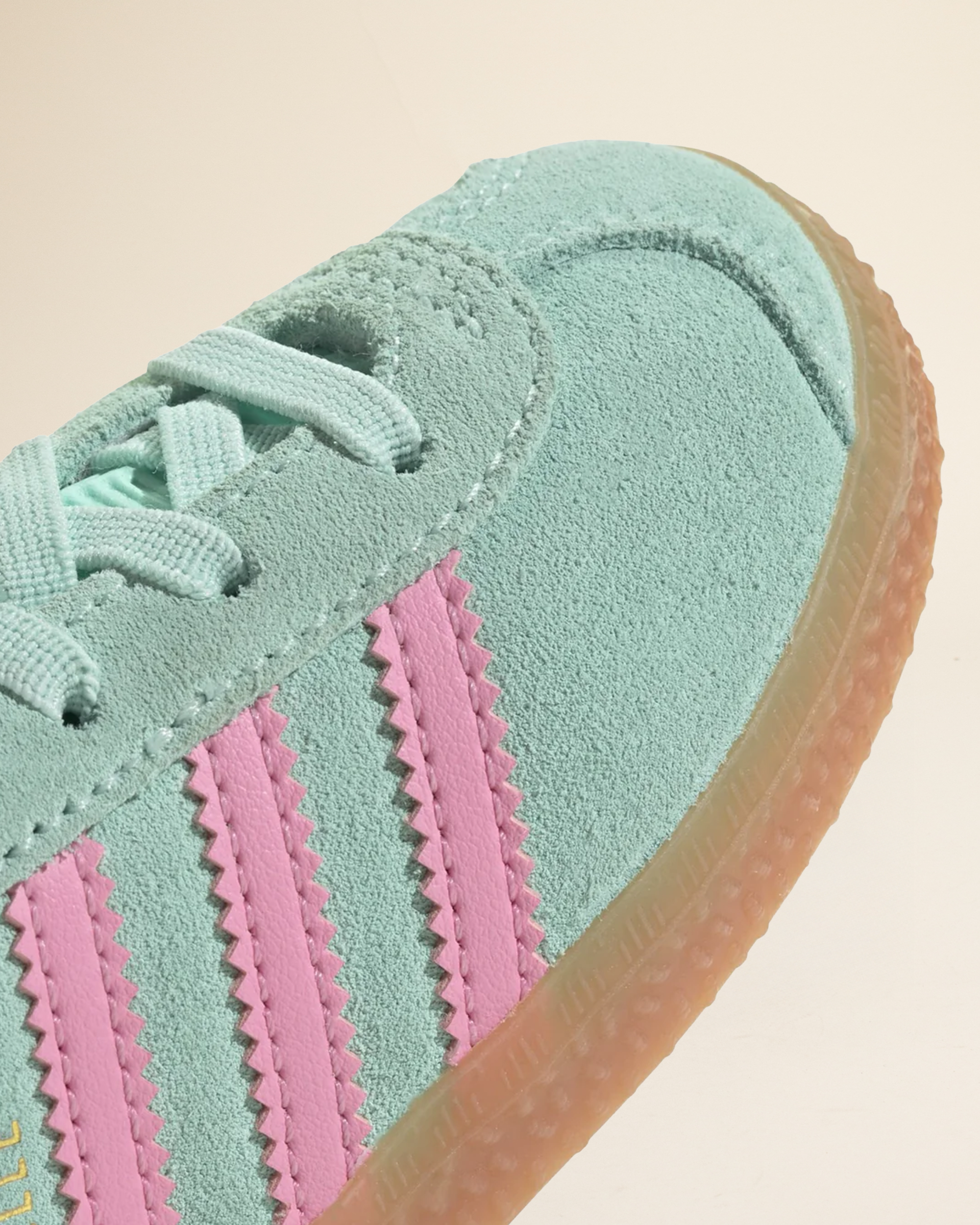 Adidas Kids Gazelle Clear Mint / Bliss Pink / Bright Blue