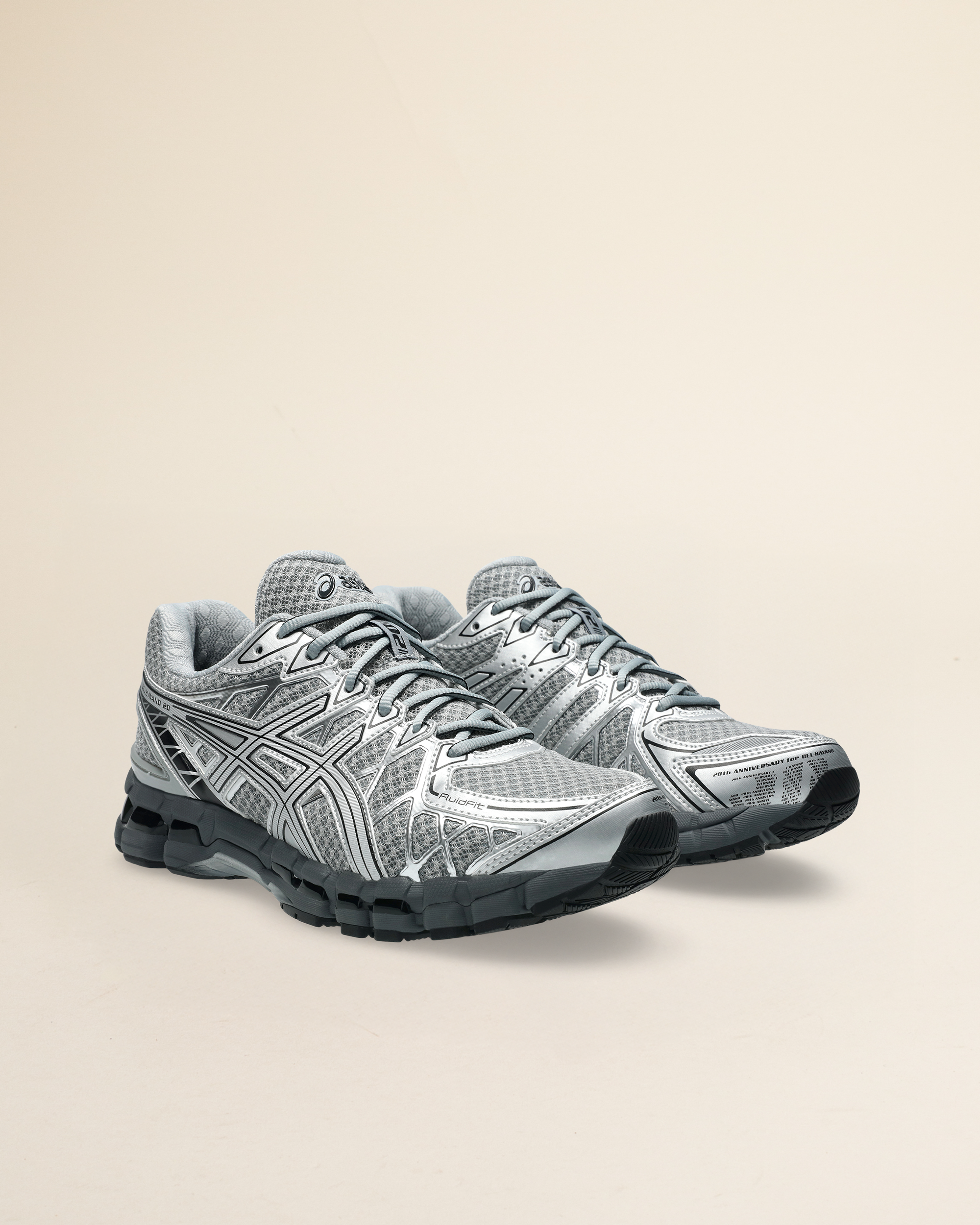 Asics Gel-Kayano 20 - Gravel/Pure Silver