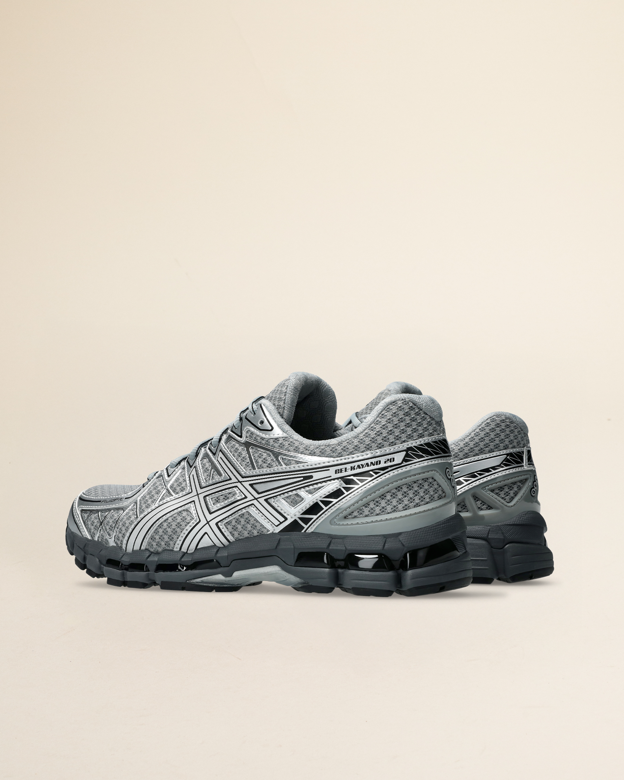 Asics Gel-Kayano 20 - Gravel/Pure Silver