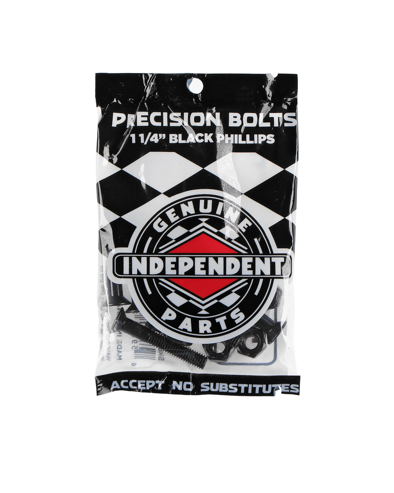 Independent Independent Cross 1 1/4 inch Bolts Black