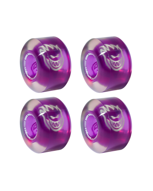 Spitfire Spitfire Sapphire Wheels Clear Purple 90D 58mm
