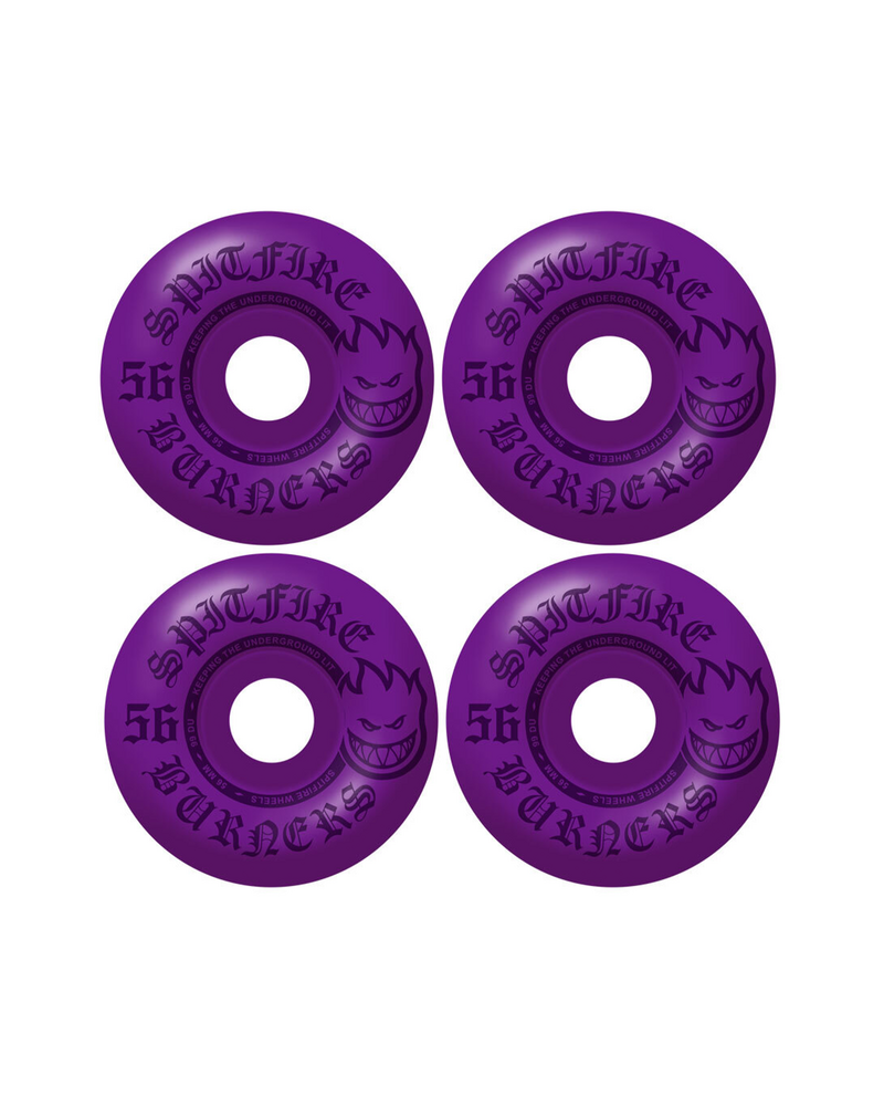 Spitfire Spitfire Burner Wheels Purple 99D 56 Size