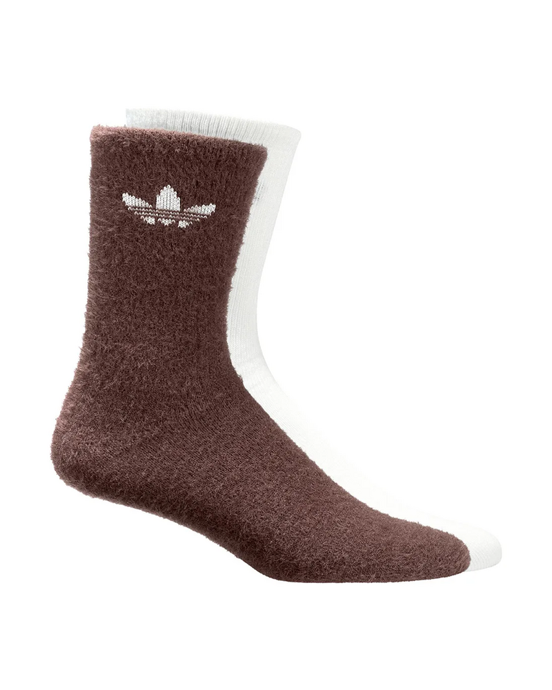 Adidas Adidas Fluffy socks - Fox Brown/Off White