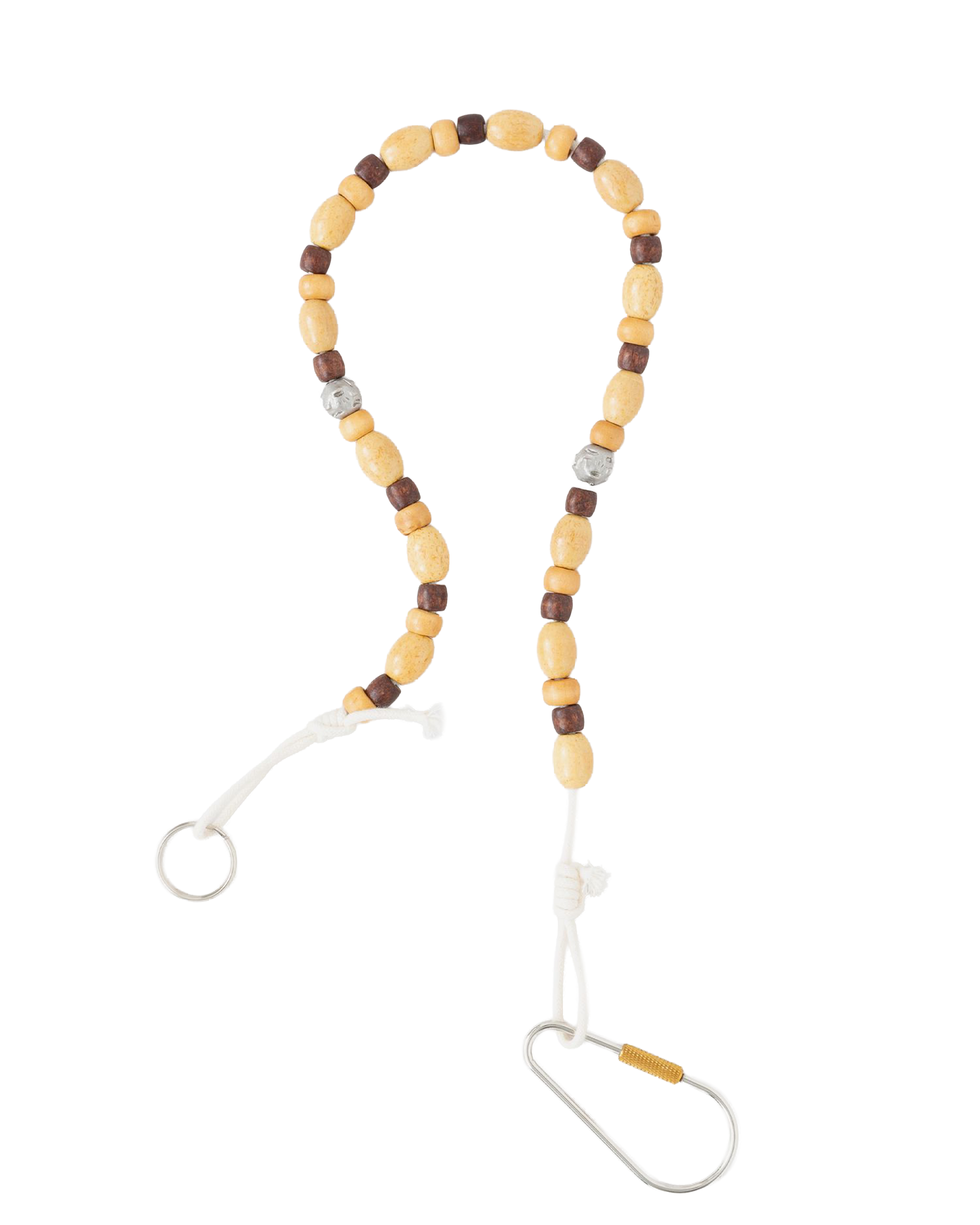 Heresy Bead Keychain Wood / Metal