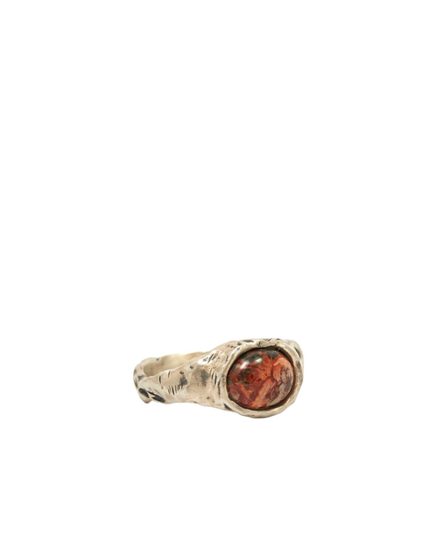 Heresy Heresy Rubble Ring Oxidised Silver