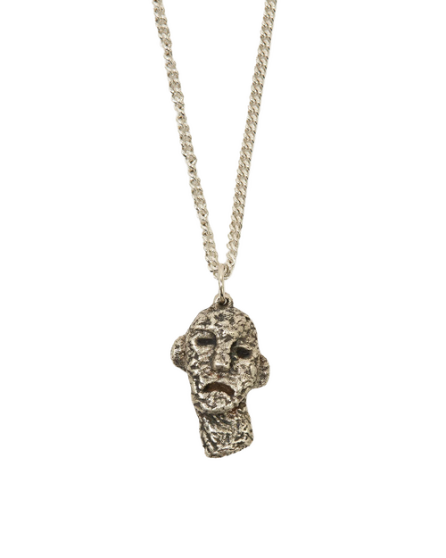 Heresy Heresy Effigy Chain Oxidised Silver