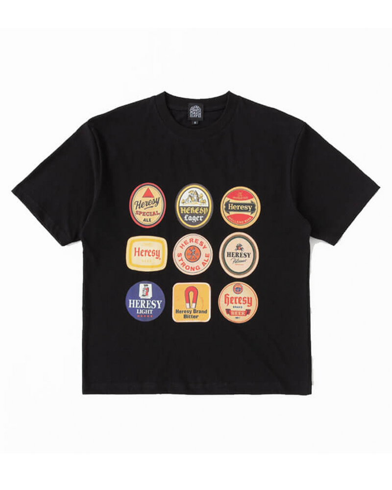 Heresy Heresy Beer T-Shirt Black