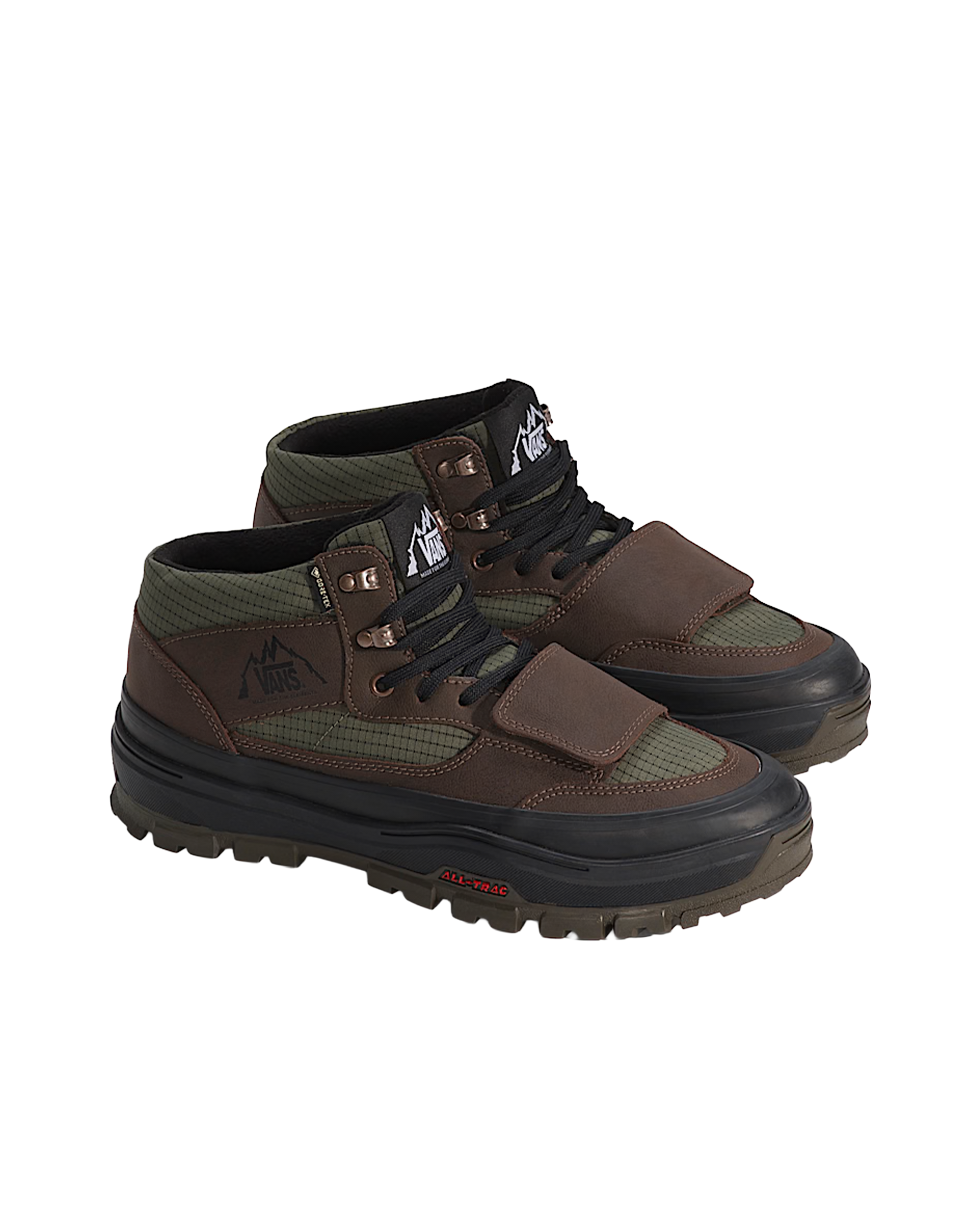 Vans MTE Mountain Mid Gore-Tex Dark Green/Dark Brown