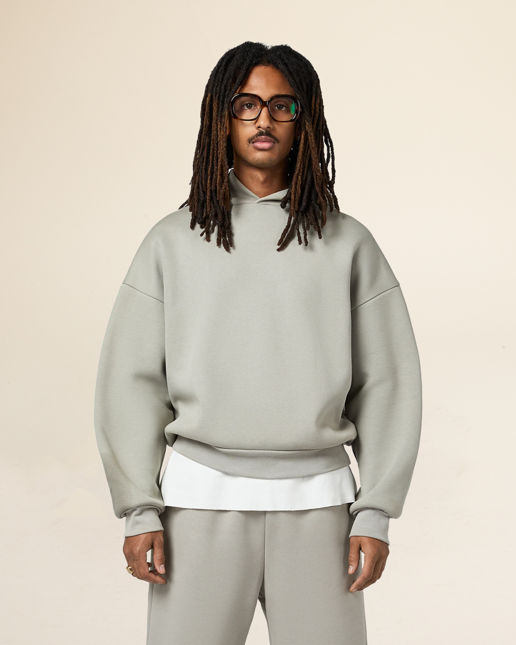 Seventh V2 Hoodie - Light Grey