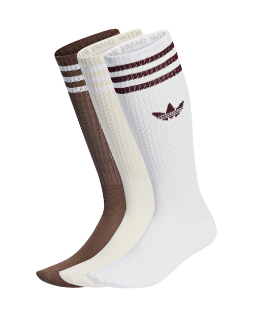 Adidas Adidas High Crew socks - Wonder white/Earth strata/White