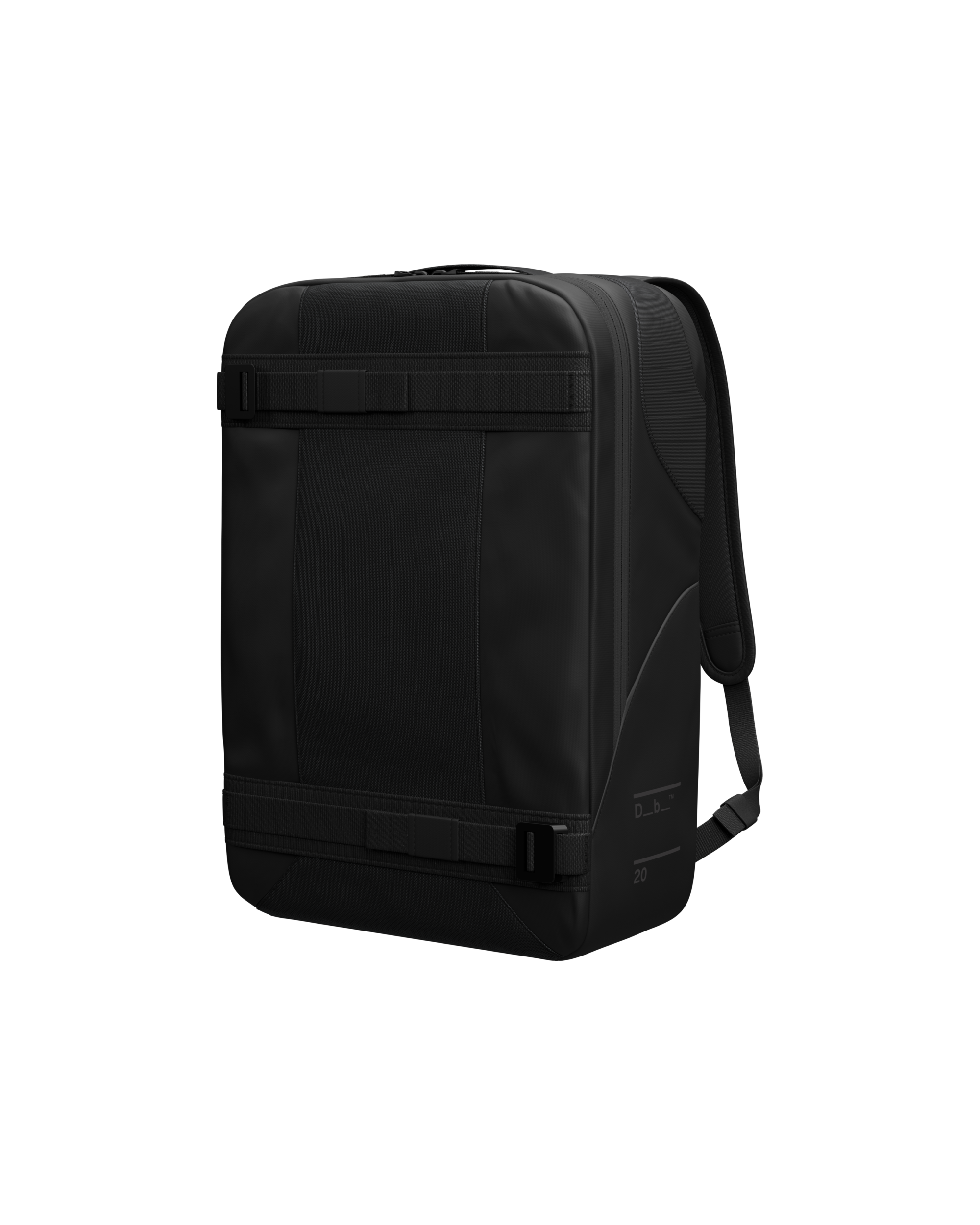DB Journey Skateboarding Daypack 20 L - BLACK OUT