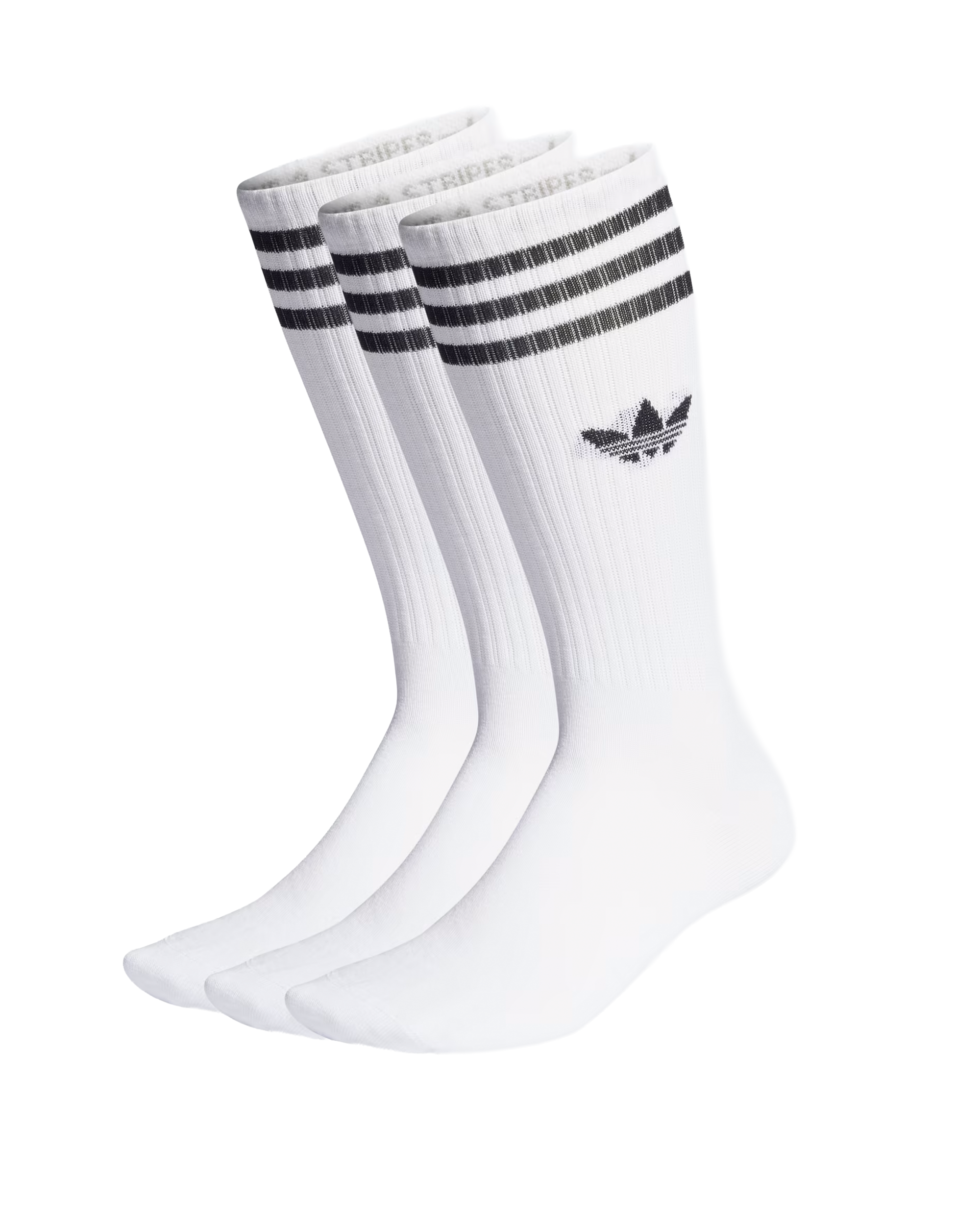 Adidas 3-stripes Crew socks - White