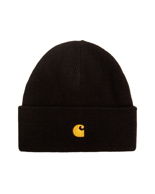 Carhartt WIP Carhartt WIP Chase Beanie - Black/Gold