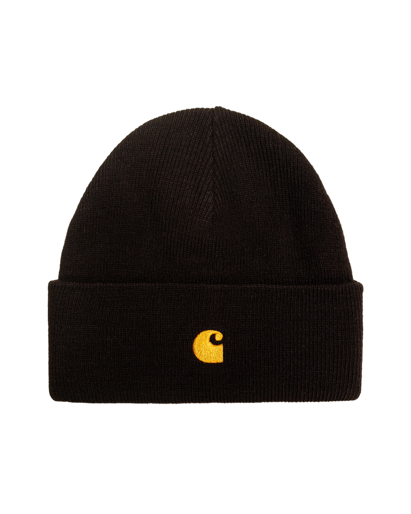 Carhartt WIP Carhartt WIP Chase Beanie - Black/Gold
