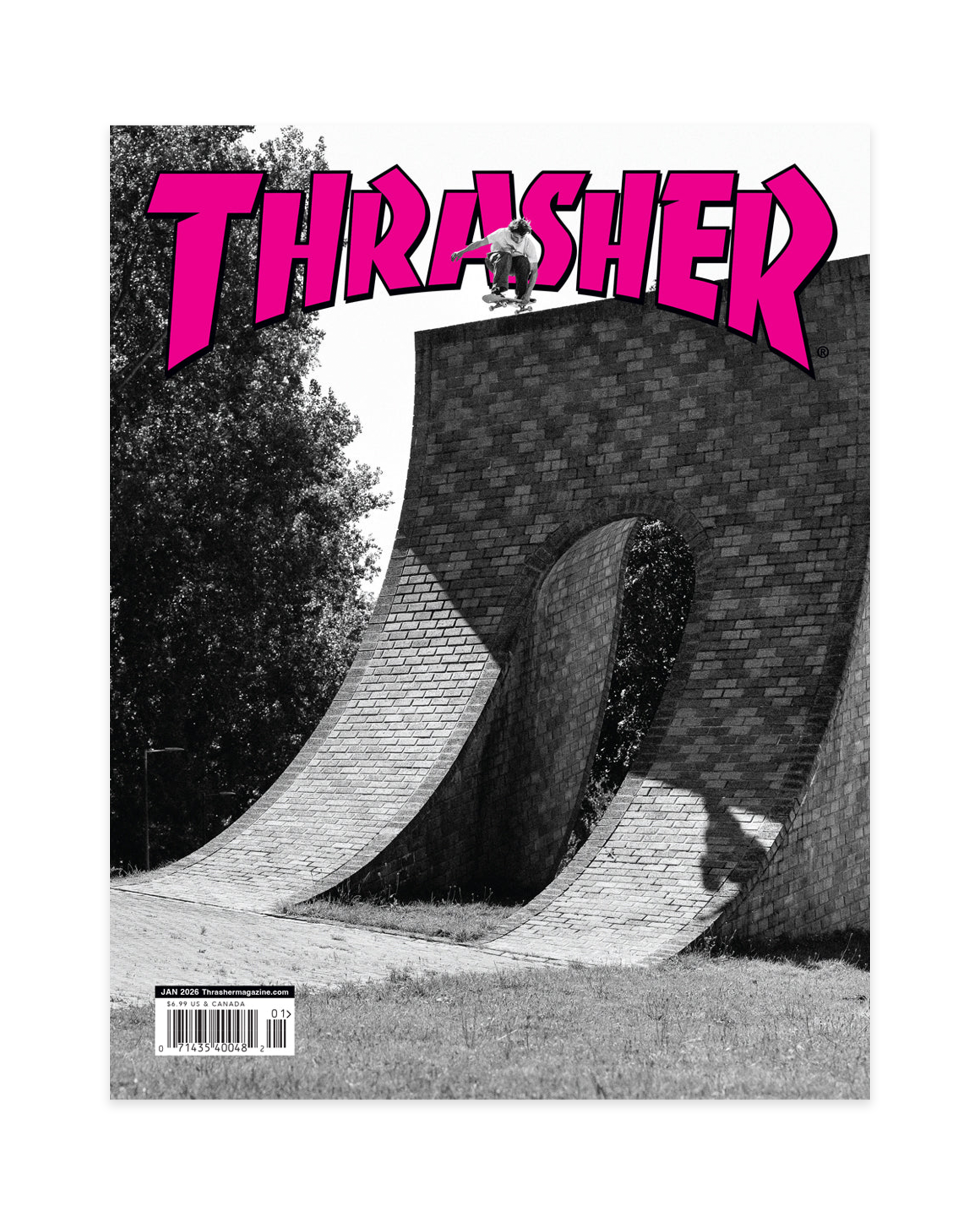 Thrasher Magazine Jan 2026 DVDL
