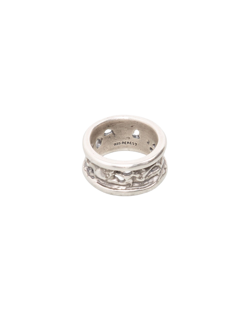Heresy Heresy Rotten Ring - Oxidised Silver