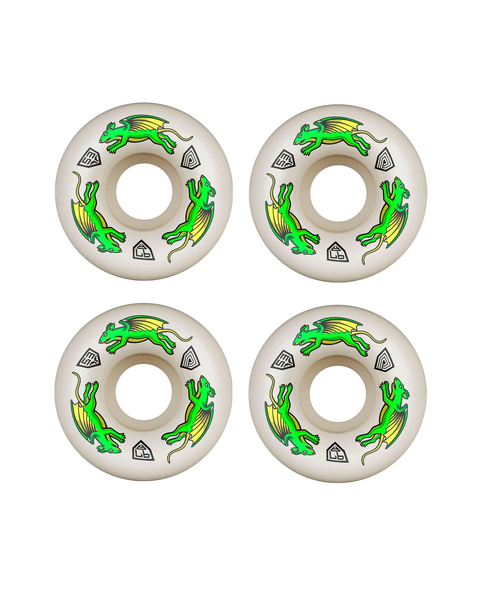 Powell-Peralta Dragons Wheels Nano 97A 53mm
