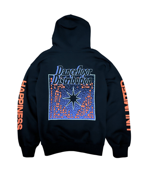 Nowadays Magazine Nowadays Magazine Dancefloor Distribution Hoodie - Black