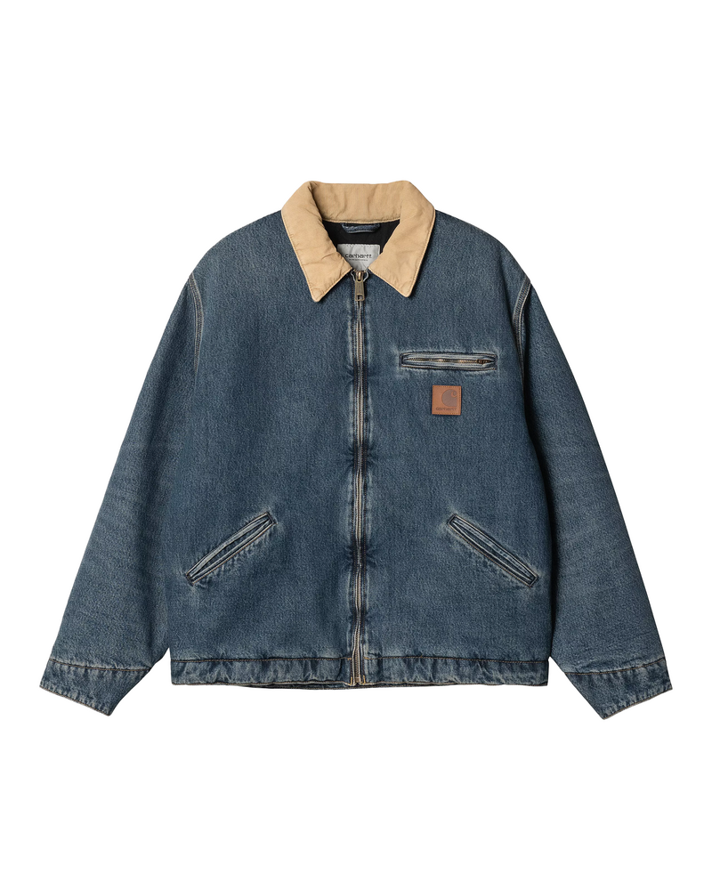 Carhartt WIP Carhartt OG Detroit Jacket - Blue Worn