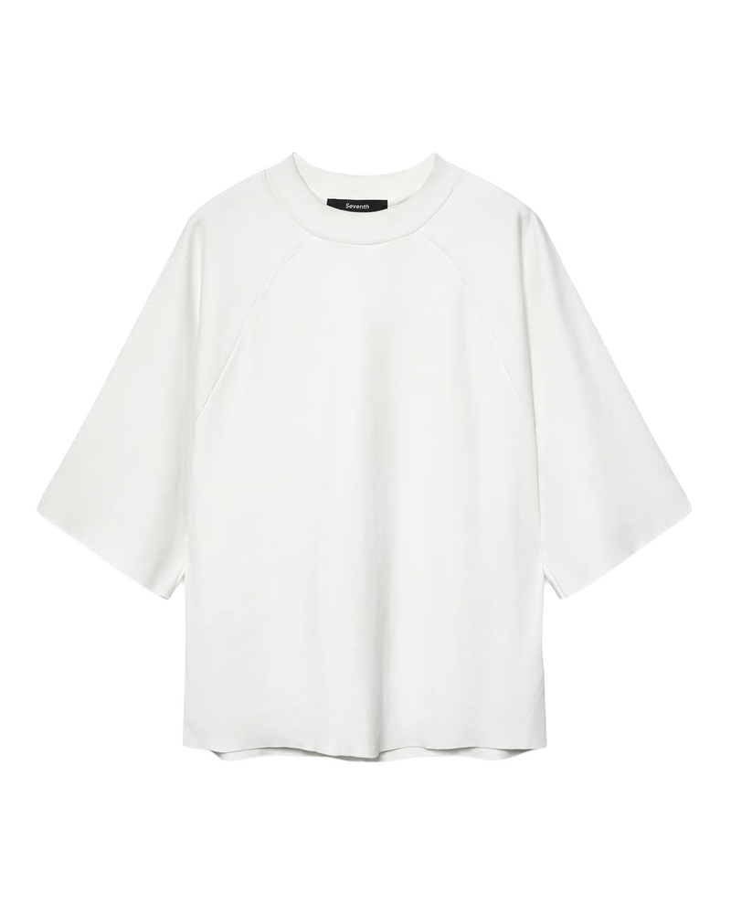 Seventh Seventh Raglan Box T-shirt - Dove
