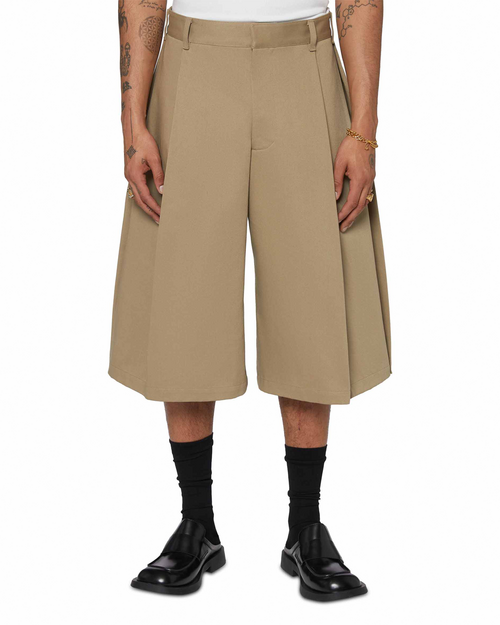 Seventh Seventh Bermuda Pleat Short - Biscuit