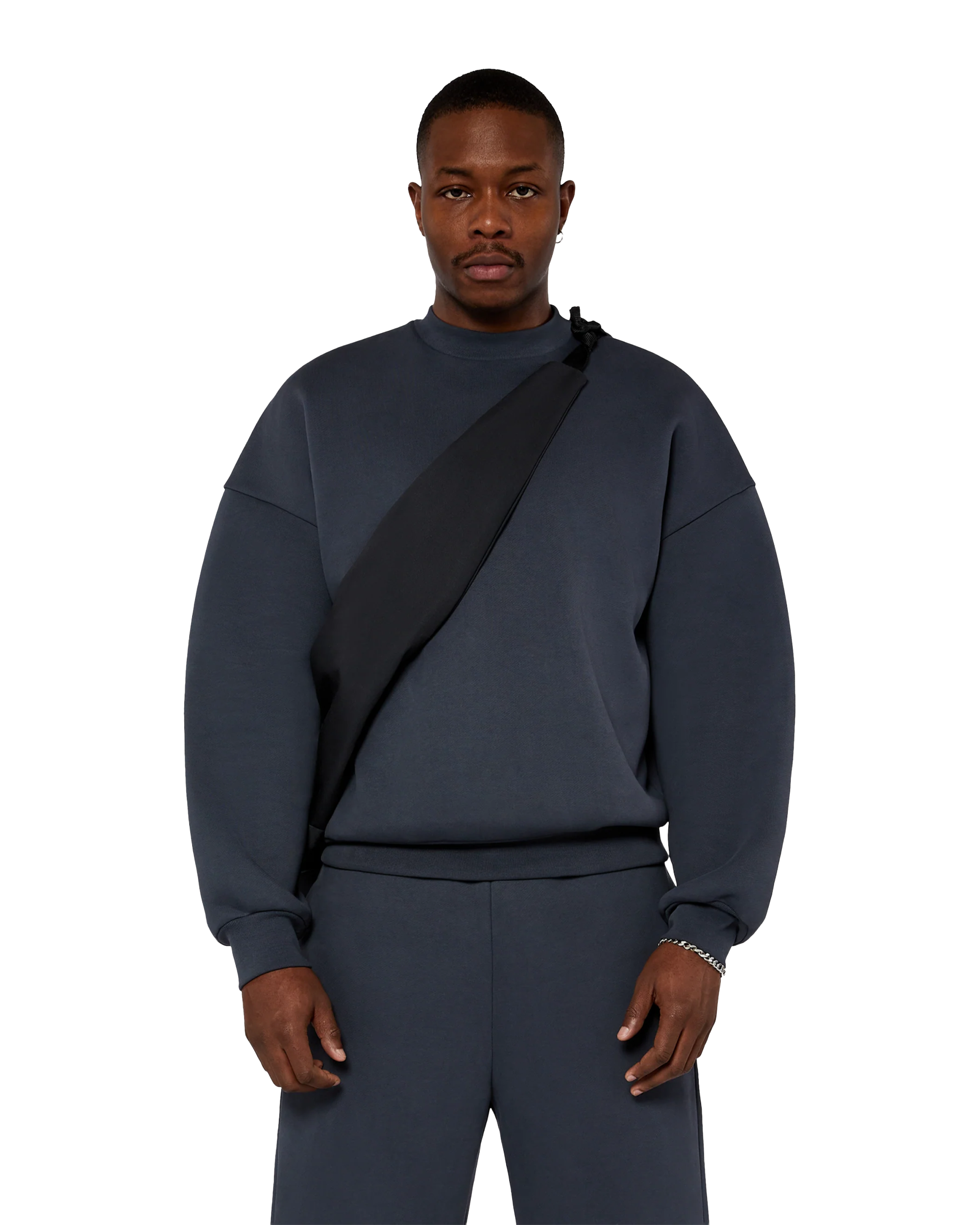 Seventh V2 Crewneck - Stone Coal