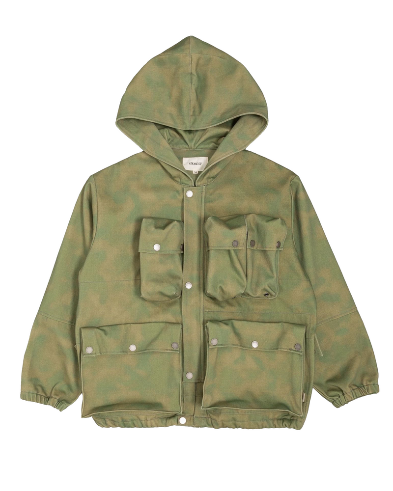 Heresy Heresy Hassle Jacket - Green/Khaki print