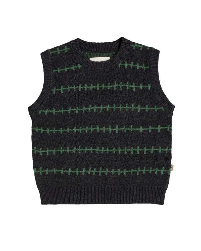 Heresy Heresy Barb Vest - Charcoal/Green