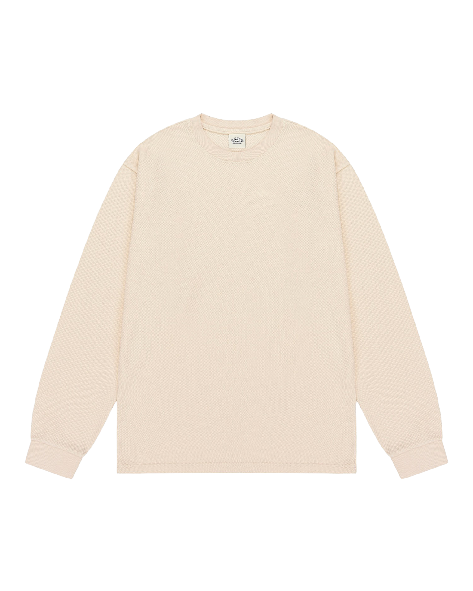 Kappy Waffle Longsleeve Cream