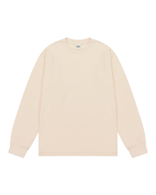 Kappy Kappy Waffle Longsleeve Cream