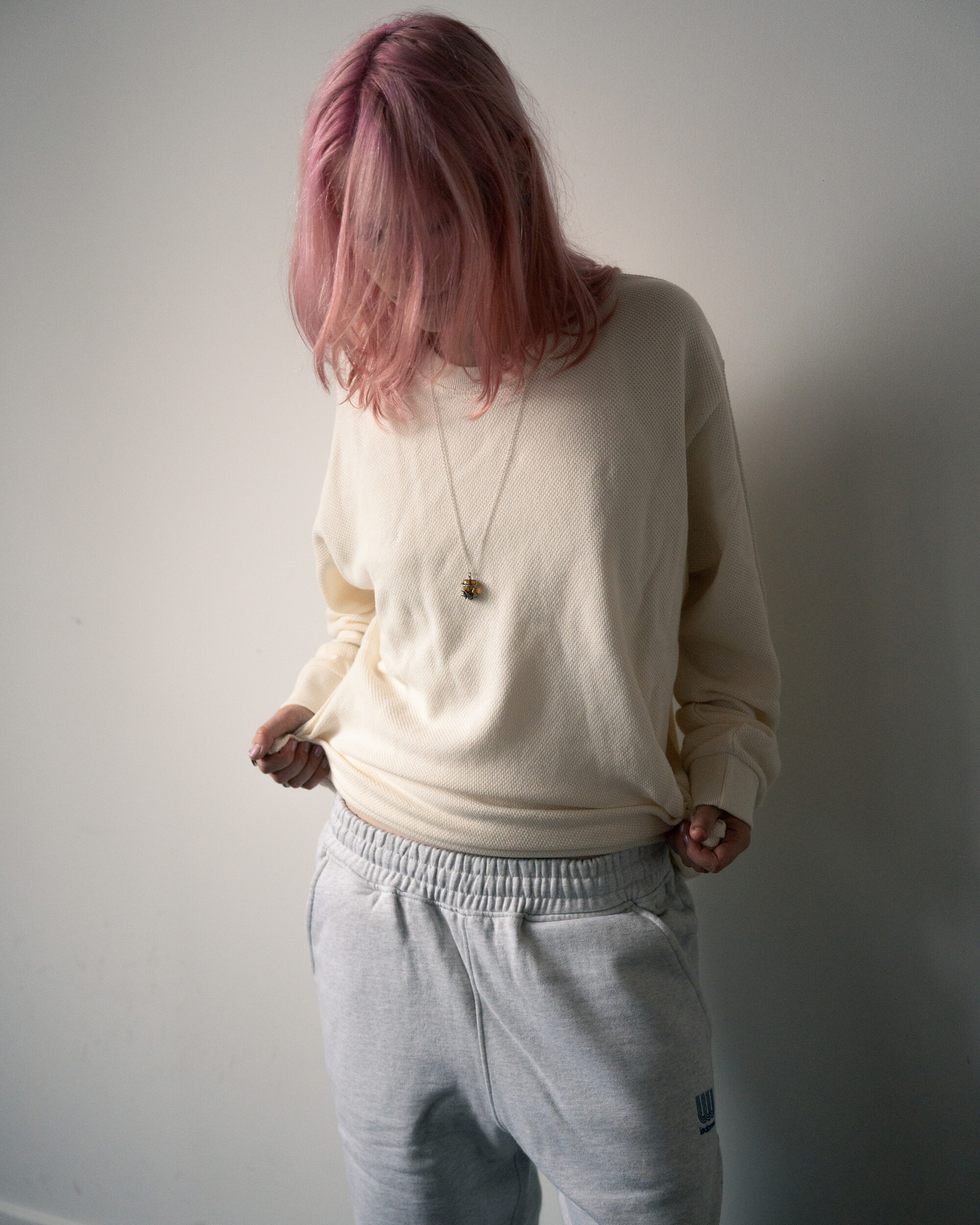 Kappy Waffle Longsleeve Cream