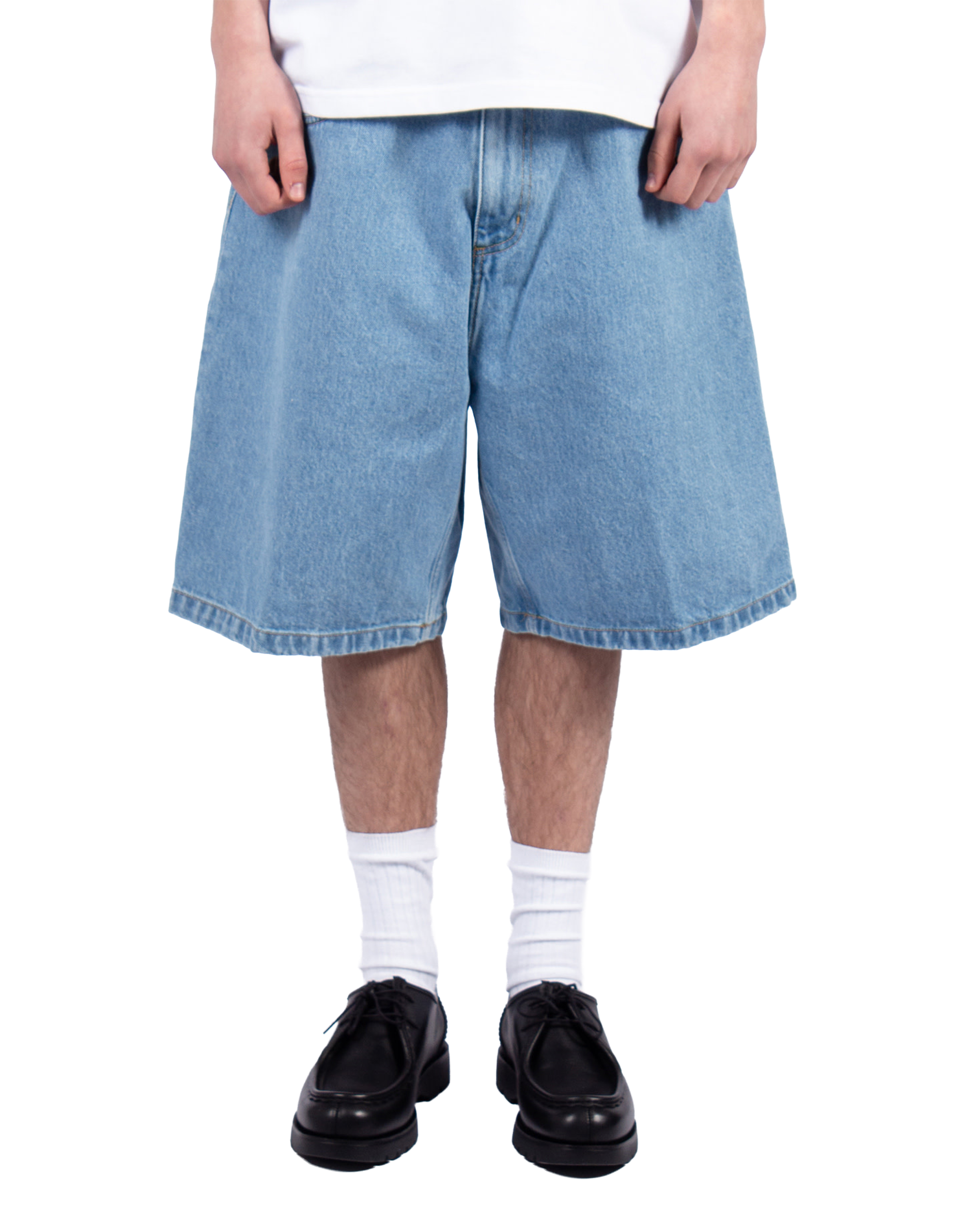 Carhartt WIP Brandon Short - Blue Stone Bleached