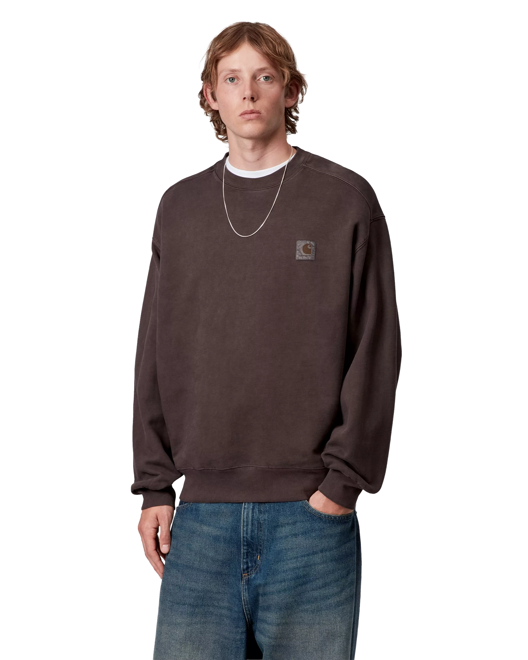 Carhartt WIP Vista Sweatshirt Palisander Garment Dyed
