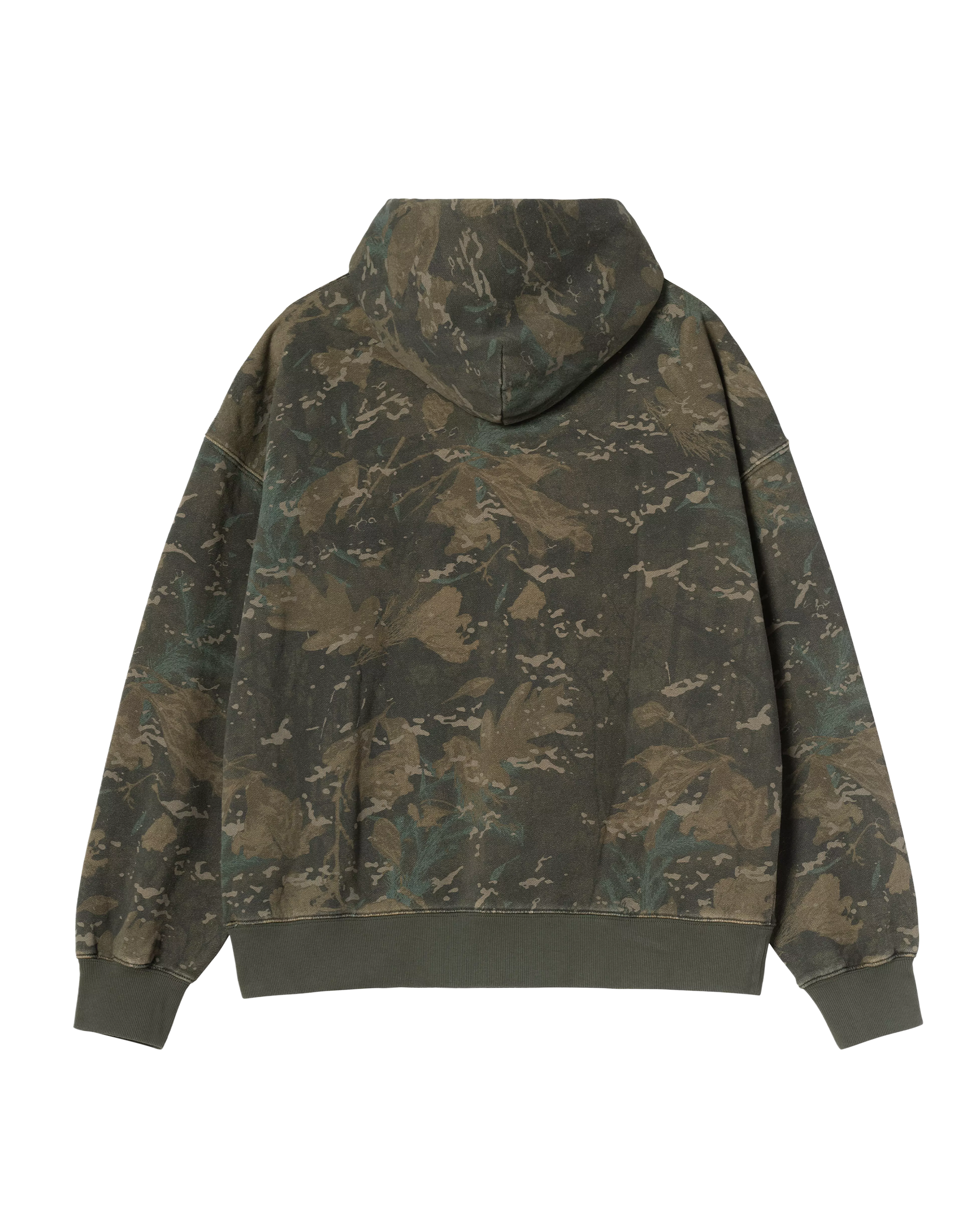 Carhartt WIP Hooded Benton Sweat Jacket Camo