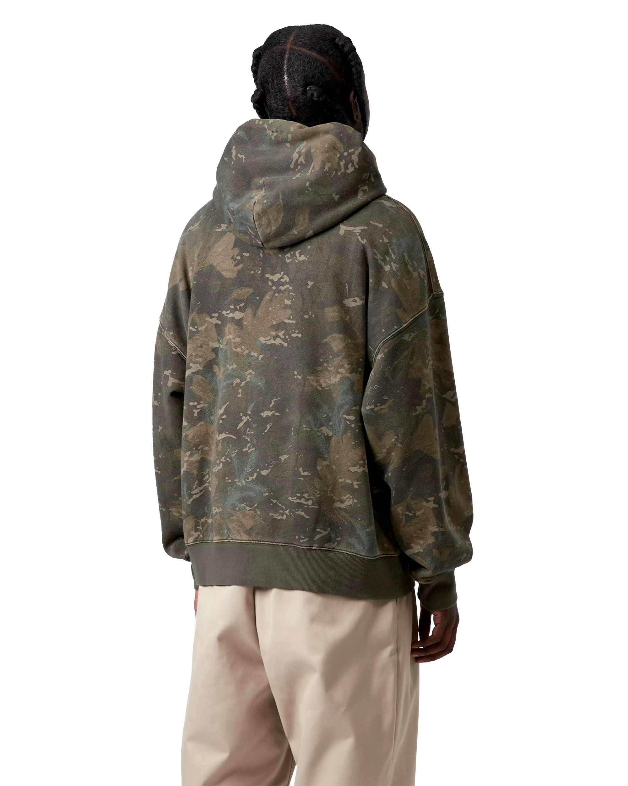 Carhartt WIP Hooded Benton Sweat Jacket Camo