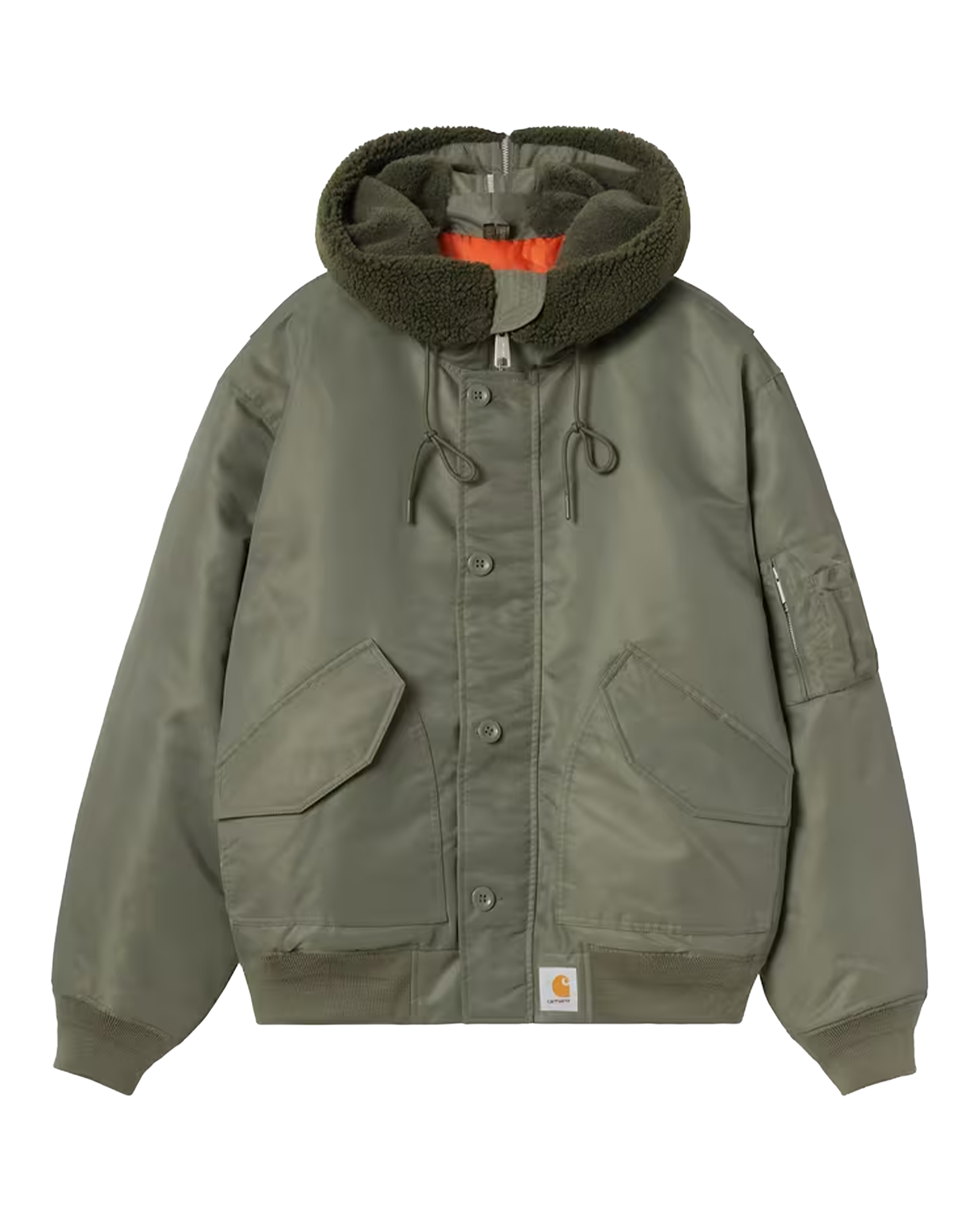 Carhartt WIP Hd Oltera Bomber Cypress / Persimmon