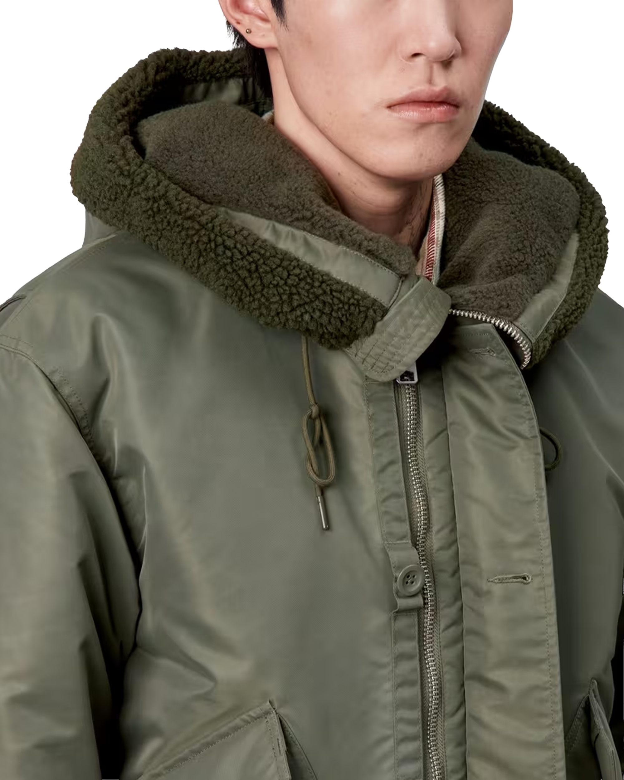 Carhartt WIP Hd Oltera Bomber Cypress / Persimmon