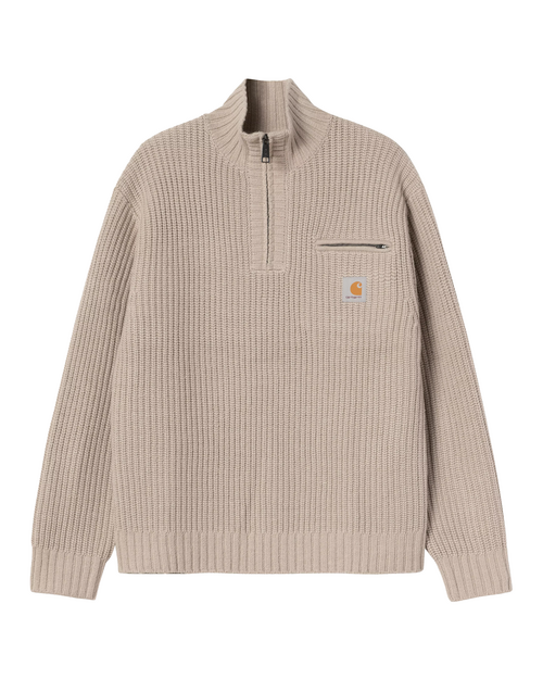 Carhartt WIP Carhartt Detroit Half Zip Sweater Fleur De Sel