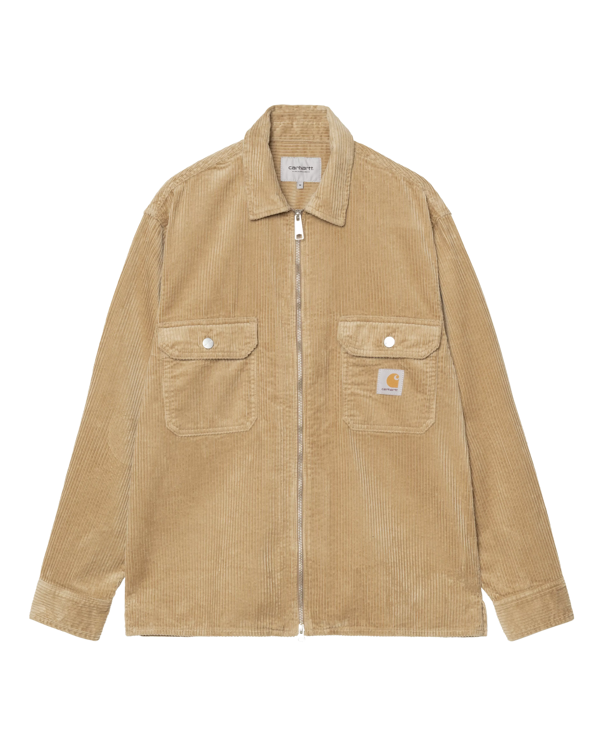 Carhartt Reynold Shirt Jacket Leather rinsed