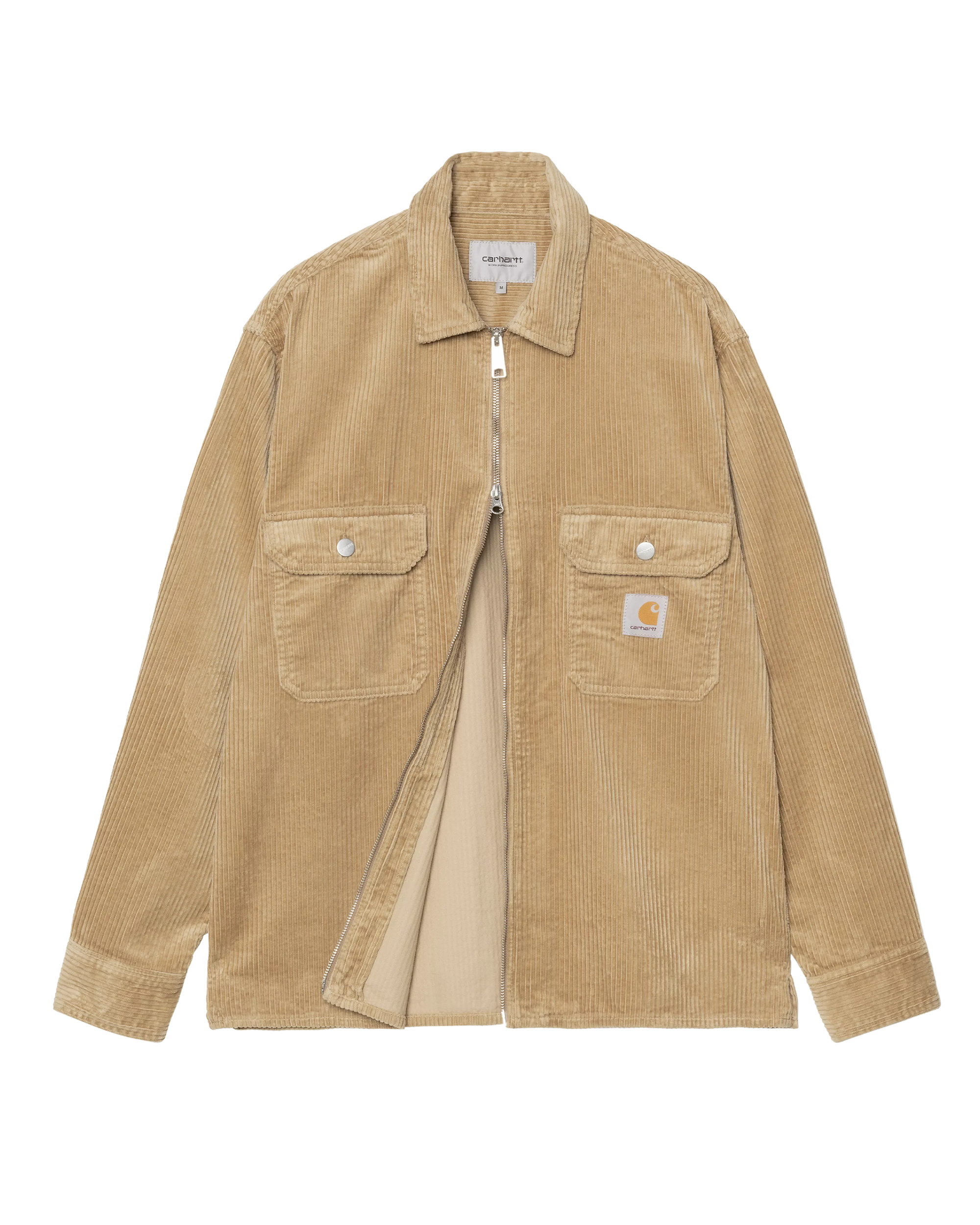 Carhartt Reynold Shirt Jacket Leather rinsed